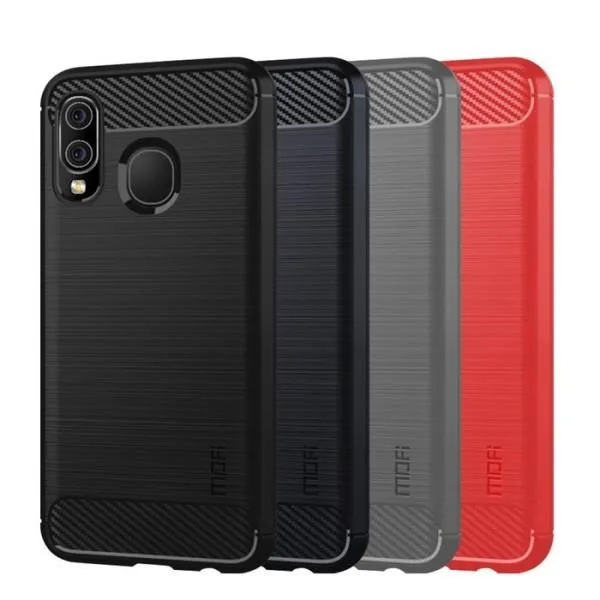 Чехол TPU накладка MOFI для Samsung A40 — Красный