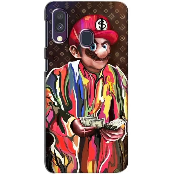 Чехол с принтом «Mario LV» для Samsung Galaxy A40 2019 (A405F) Чехол с принтом «Mario LV» для Samsung Galaxy A40 2019 (A405F)