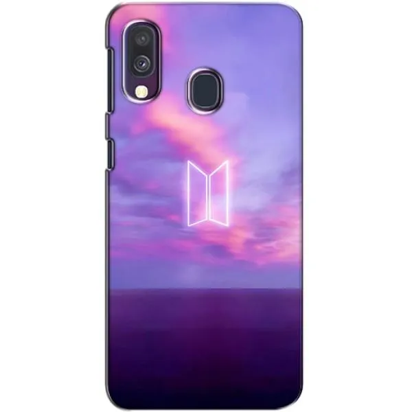 Чохол з принтом «BTS логотип» для Samsung Galaxy A40 2019 (A405F)