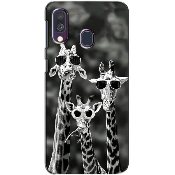Чехол с принтом «Жирафы в очках» для Samsung Galaxy A40 2019 (A405F) Чехол с принтом «Жирафы в очках» для Samsung Galaxy A40 2019 (A405F)