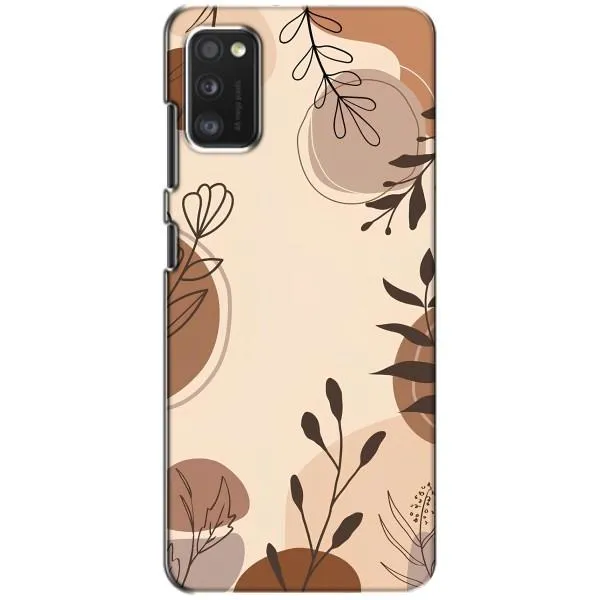 Чехол с принтом «Коричневые цветы» для Samsung Galaxy A41 (A415) Чехол с принтом «Коричневые цветы» для Samsung Galaxy A41 (A415)