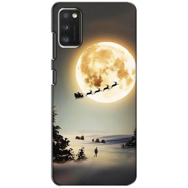 Чехол с принтом «Санта на луне» для Samsung Galaxy A41 (A415) Чехол с принтом «Санта на луне» для Samsung Galaxy A41 (A415)