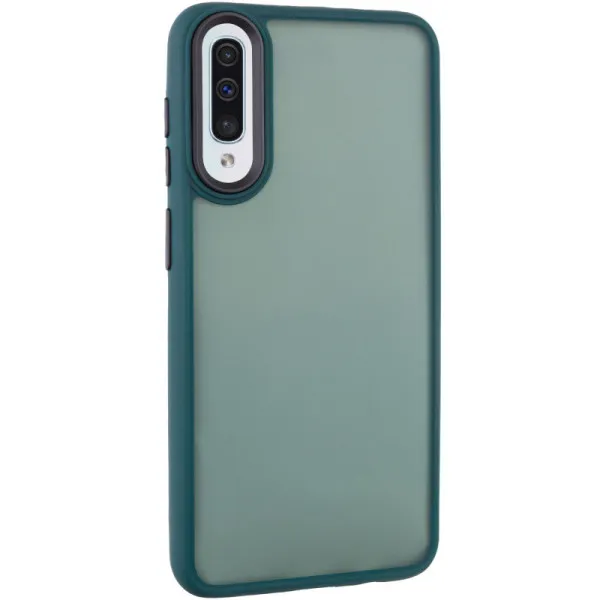 Чехол TPU+PC Lyon Frosted для Samsung Galaxy A50 (A505F) / A50s / A30s — Зеленый — фото 1 Чехол TPU+PC Lyon Frosted для Samsung Galaxy A50 (A505F) / A50s / A30s — Зеленый — фото 1
