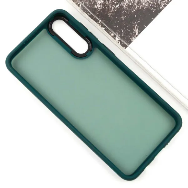 Чехол TPU+PC Lyon Frosted для Samsung Galaxy A50 (A505F) / A50s / A30s — Зеленый — фото 3 Чехол TPU+PC Lyon Frosted для Samsung Galaxy A50 (A505F) / A50s / A30s — Зеленый — фото 3
