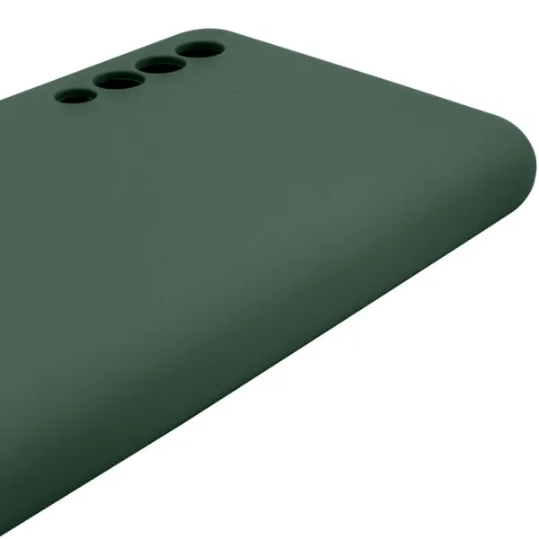 Чехол Silicone Cover Lakshmi Full Camera (AAA) для Samsung Galaxy A50 (A505F) / A50s / A30s — Зеленый — фото 4 Чехол Silicone Cover Lakshmi Full Camera (AAA) для Samsung Galaxy A50 (A505F) / A50s / A30s — Зеленый — фото 4
