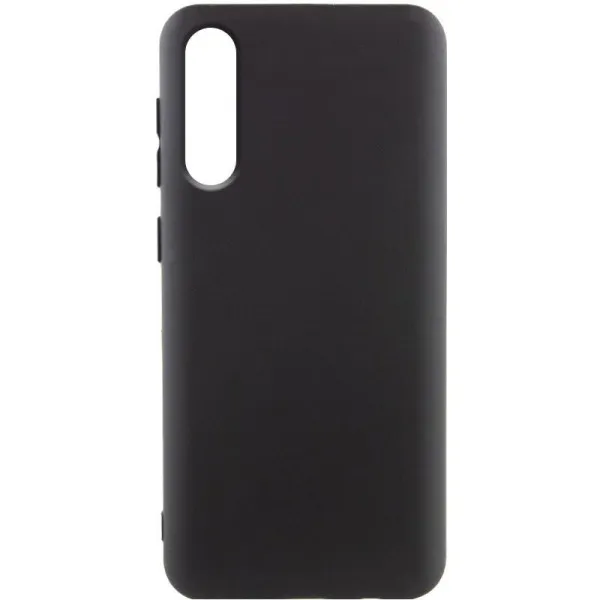 Чохол TPU GETMAN Liquid Silk для Samsung Galaxy A50 (A505F) / A50s / A30s — Чорний — фото 1