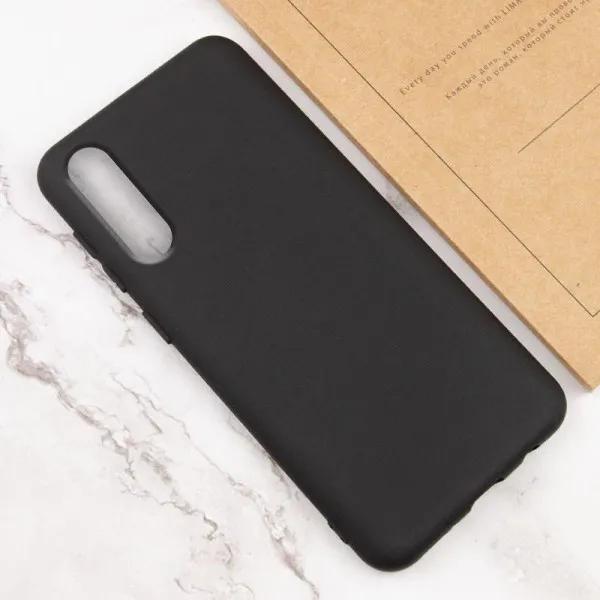 Чохол TPU GETMAN Liquid Silk для Samsung Galaxy A50 (A505F) / A50s / A30s — Чорний — фото 3