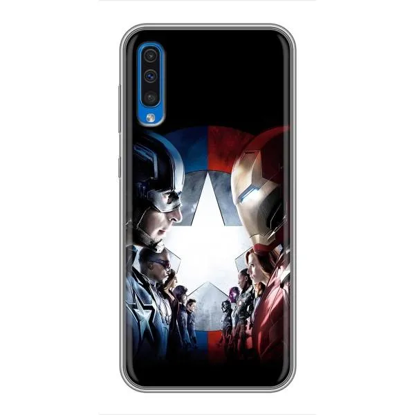 Чохол з принтом «Марвел стайл» для Samsung Galaxy A50 2019 (A505F)