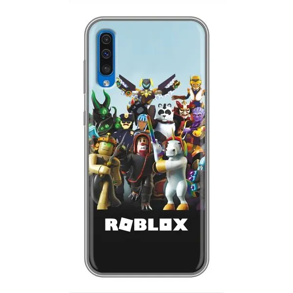 Чехол с принтом «ROBLEX» для Samsung Galaxy A50 2019 (A505F) Чехол с принтом «ROBLEX» для Samsung Galaxy A50 2019 (A505F)