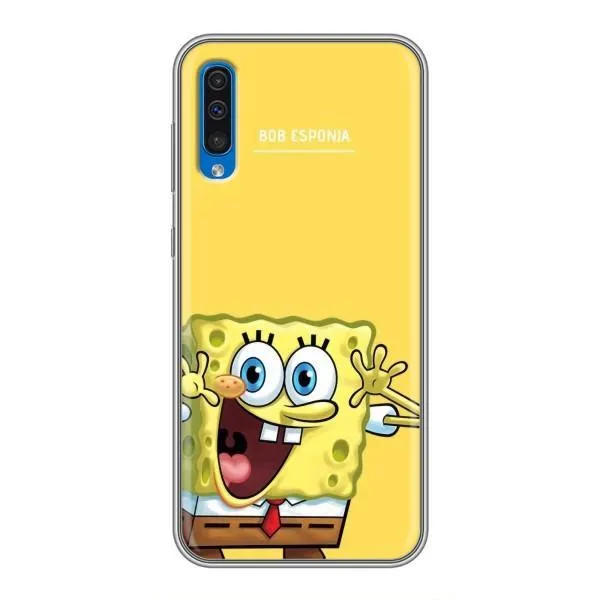 Чехол с принтом «Губка Боб» для Samsung Galaxy A50 2019 (A505F)