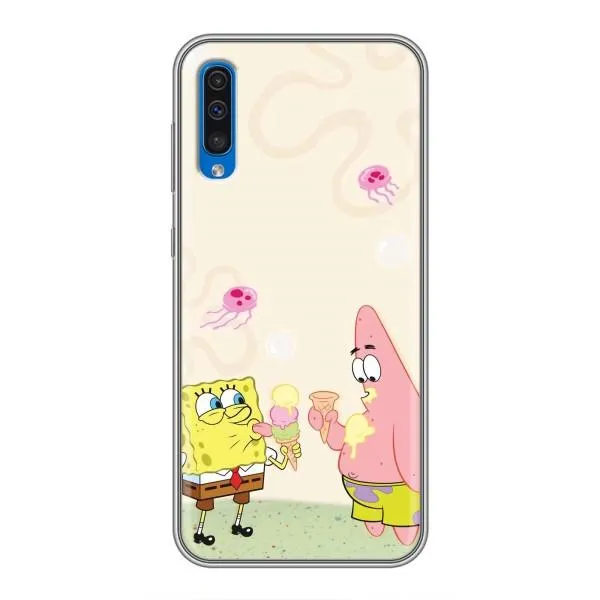 Чехол с принтом «Патрик и Боб» для Samsung Galaxy A50 2019 (A505F)