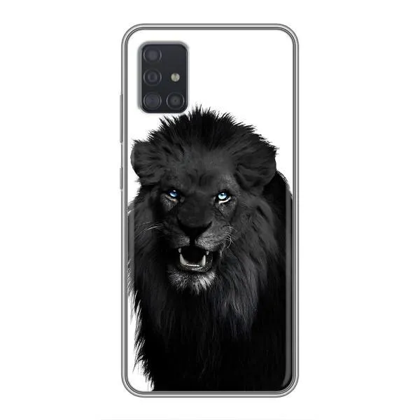 Чехол с принтом «Черный ЛЕВ» для Samsung Galaxy A51 5G (A516)