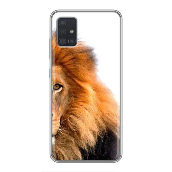 Чехол с принтом «Лев грива» для Samsung Galaxy A51 5G (A516)