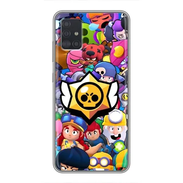 Чехол с принтом «Лого Brawl Stars» для Samsung Galaxy A51 5G (A516)