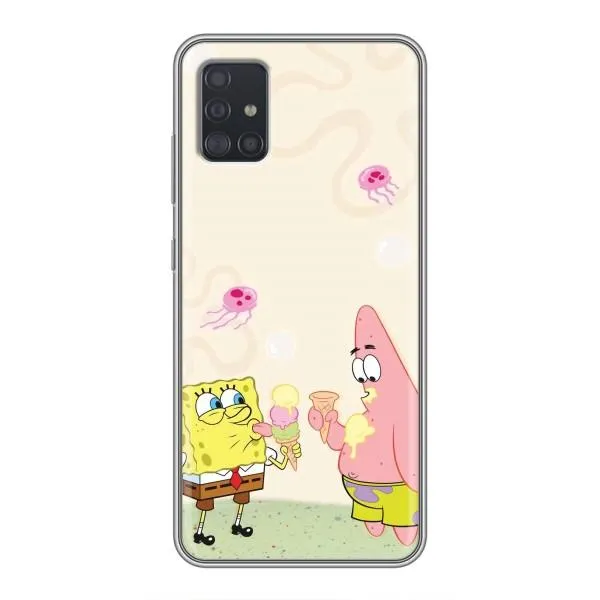 Чехол с принтом «Патрик и Боб» для Samsung Galaxy A51 5G (A516)