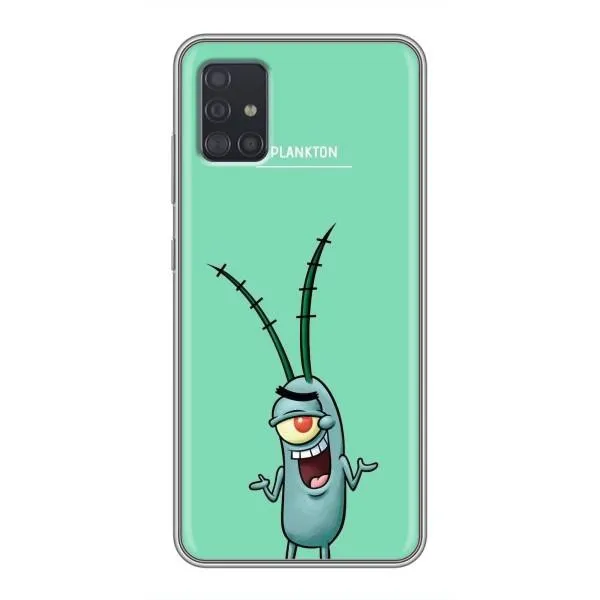 Чехол с принтом «Персонаж Планктон» для Samsung Galaxy A51 5G (A516)