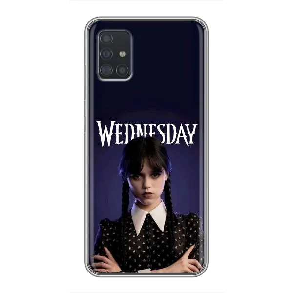 Чехол с принтом «Wednesday» для Samsung Galaxy A51 5G (A516)