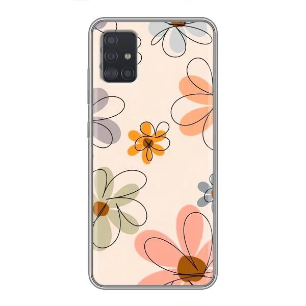 Чехол с принтом «Разноцветные цветы» для Samsung Galaxy A51 5G (A516) Чехол с принтом «Разноцветные цветы» для Samsung Galaxy A51 5G (A516)