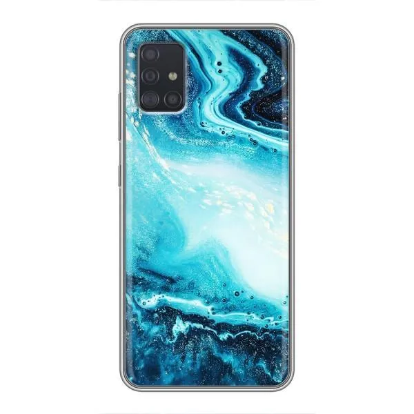 Чехол с принтом «Голубой мрамор» для Samsung Galaxy A51 5G (A516) Чехол с принтом «Голубой мрамор» для Samsung Galaxy A51 5G (A516)