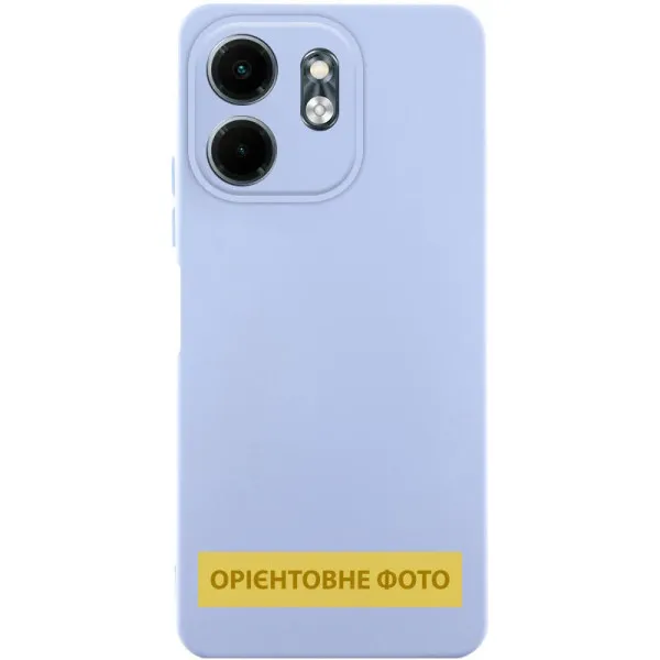 Чехол TPU GETMAN Liquid Silk Full Camera для Samsung Galaxy A51 — Сиреневый Чехол TPU GETMAN Liquid Silk Full Camera для Samsung Galaxy A51 — Сиреневый