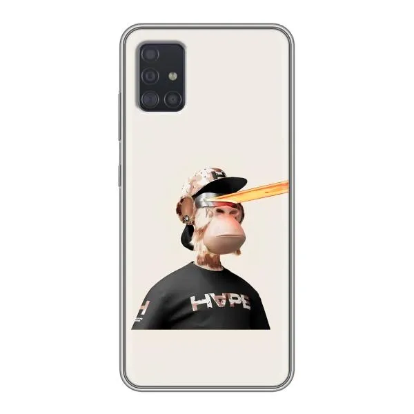 Чехол с принтом «обезьяна NFT в очках» для Samsung Galaxy A51 (A515) Чехол с принтом «обезьяна NFT в очках» для Samsung Galaxy A51 (A515)