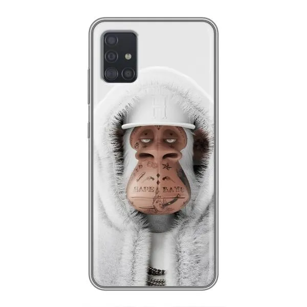 Чехол с принтом «обезьяна NFT в тату» для Samsung Galaxy A51 (A515) Чехол с принтом «обезьяна NFT в тату» для Samsung Galaxy A51 (A515)