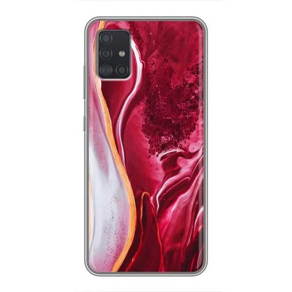 Чехол с принтом «Мрамор красный» для Samsung Galaxy A51 (A515) Чехол с принтом «Мрамор красный» для Samsung Galaxy A51 (A515)