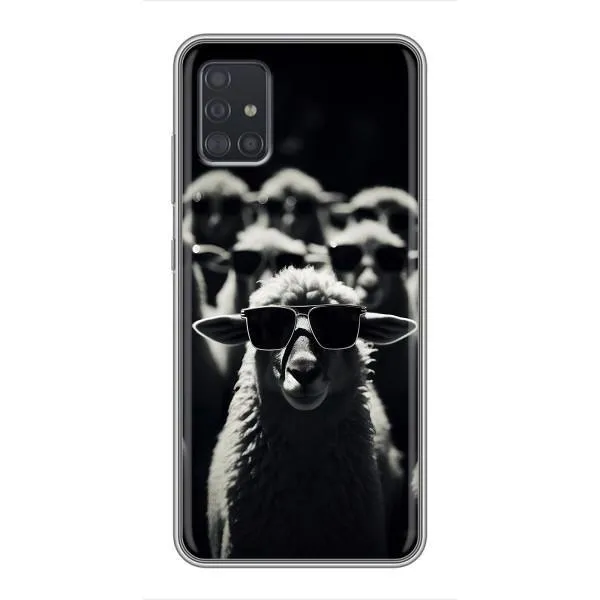 Чехол с принтом «Овечка в очках» для Samsung Galaxy A51 (A515) Чехол с принтом «Овечка в очках» для Samsung Galaxy A51 (A515)