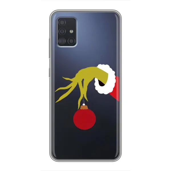 Чехол с принтом «Гринч с игрушкой» для Samsung Galaxy A51 (A515) Чехол с принтом «Гринч с игрушкой» для Samsung Galaxy A51 (A515)