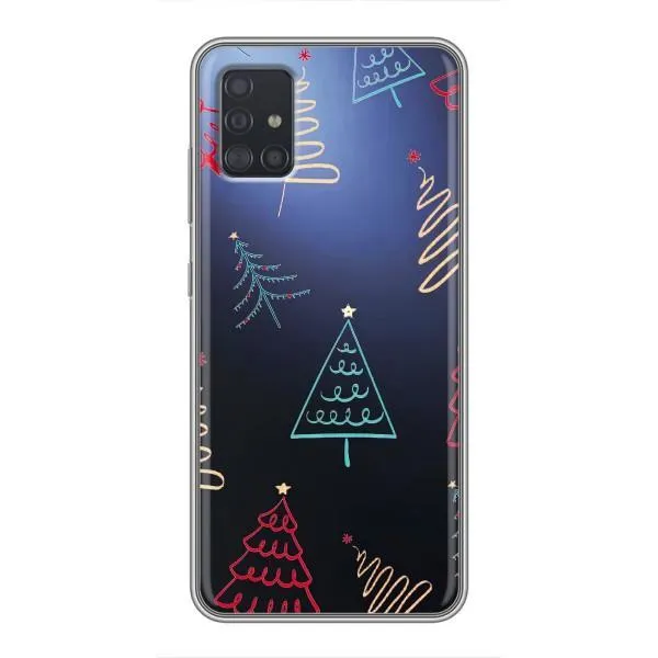 Чехол с принтом «Рождественские елки» для Samsung Galaxy A51 (A515) Чехол с принтом «Рождественские елки» для Samsung Galaxy A51 (A515)