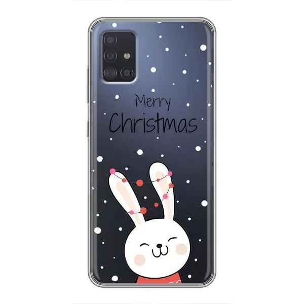 Чехол с принтом «Рождественский заяц» для Samsung Galaxy A51 (A515) Чехол с принтом «Рождественский заяц» для Samsung Galaxy A51 (A515)
