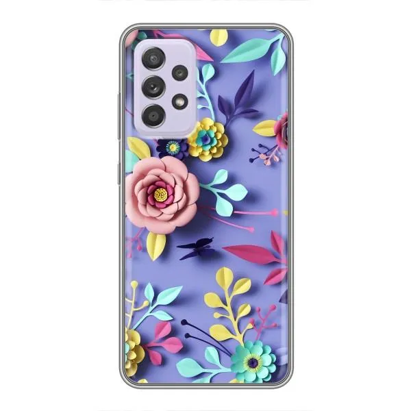 Чехол с принтом «Цветочный дизайн» для Samsung Galaxy A52 5G (A526) Чехол с принтом «Цветочный дизайн» для Samsung Galaxy A52 5G (A526)