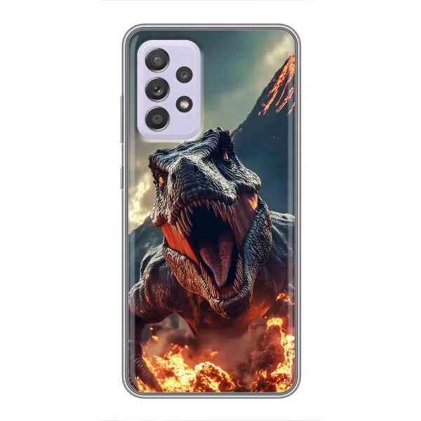 Чехол с принтом «Огненный динозавр» для Samsung Galaxy A52 5G (A526) Чехол с принтом «Огненный динозавр» для Samsung Galaxy A52 5G (A526)