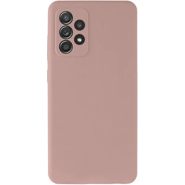 Чехол Silicone Cover Lakshmi Full Camera (AAA) для Samsung Galaxy A52 4G / A52 5G / A52s — Розовый — фото 2