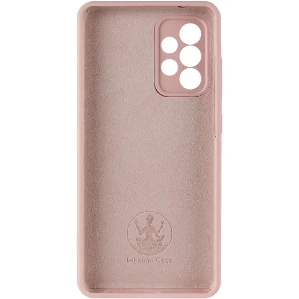 Чехол Silicone Cover Lakshmi Full Camera (AAA) для Samsung Galaxy A52 4G / A52 5G / A52s — Розовый — фото 3