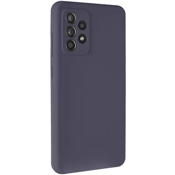 Чохол Silicone Cover Lakshmi Full Camera (AAA) для Samsung Galaxy A52 4G / A52 5G / A52s — Сірий — фото 1