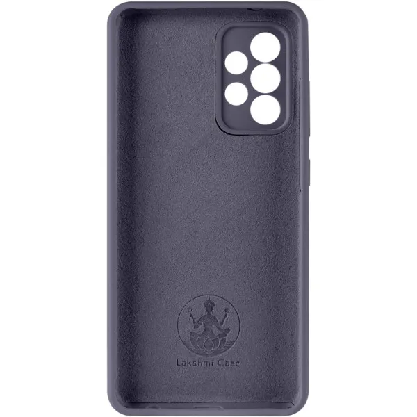 Чохол Silicone Cover Lakshmi Full Camera (AAA) для Samsung Galaxy A52 4G / A52 5G / A52s — Сірий — фото 3