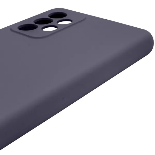 Чохол Silicone Cover Lakshmi Full Camera (AAA) для Samsung Galaxy A52 4G / A52 5G / A52s — Сірий — фото 4