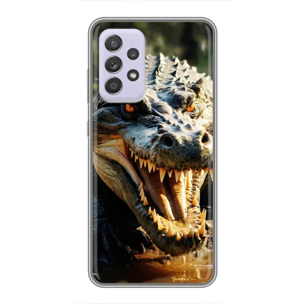 Чехол с принтом «Опасный крокодил» для Samsung Galaxy A52
