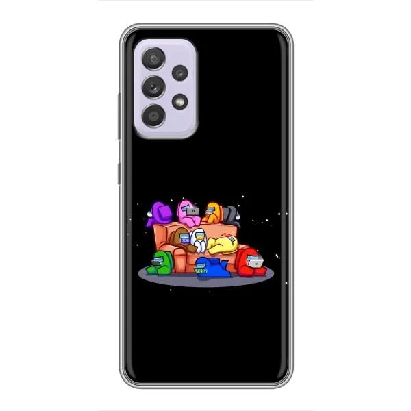 Чехол с принтом «Амонг-ас» для Samsung Galaxy A52s 5G (A528) Чехол с принтом «Амонг-ас» для Samsung Galaxy A52s 5G (A528)