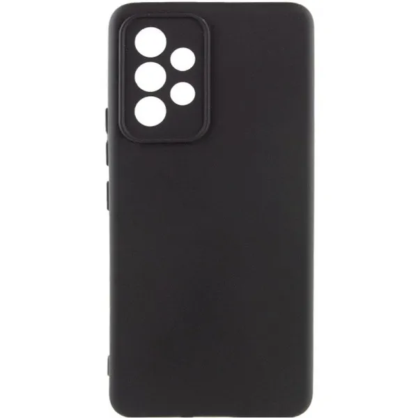 Чехол Silicone Cover Ummi Lakshmi Full Camera (AA) для Samsung Galaxy A53 5G — Черный — фото 1