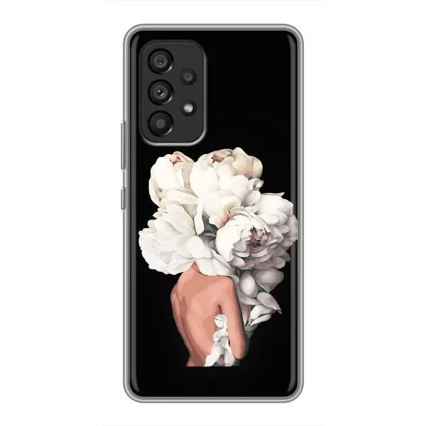 Чехол с принтом «Белые цветы» для Samsung Galaxy A53 (5G) Чехол с принтом «Белые цветы» для Samsung Galaxy A53 (5G)