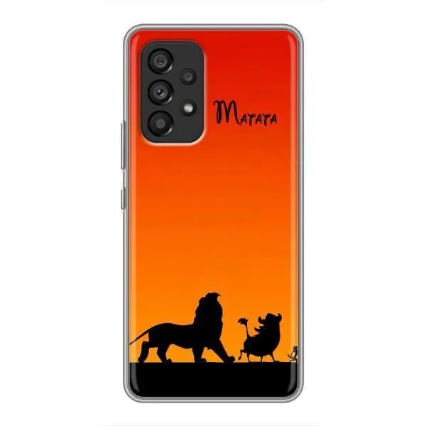 Чехол с принтом «Акуна Матата закат» для Samsung Galaxy A53 (5G) Чехол с принтом «Акуна Матата закат» для Samsung Galaxy A53 (5G)
