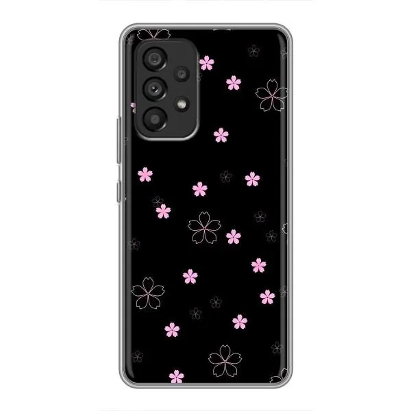 Чехол с принтом «Розовые цветы на черном» для Samsung Galaxy A53 (5G) Чехол с принтом «Розовые цветы на черном» для Samsung Galaxy A53 (5G)