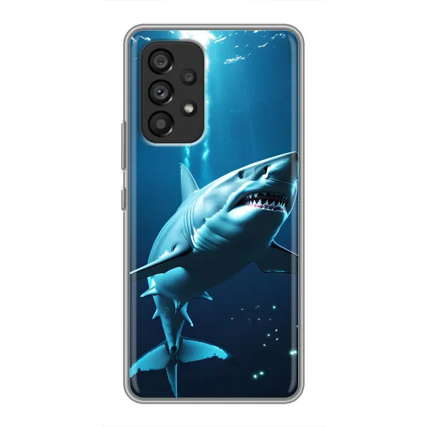 Чехол с принтом «Акула под водой» для Samsung Galaxy A53 (5G)