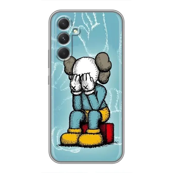 Чехол с принтом «Плач Bearbrick» для Samsung Galaxy A54