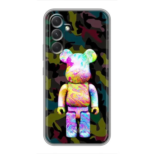 Чехол с принтом «Яркий Bearbrick» для Samsung Galaxy A54