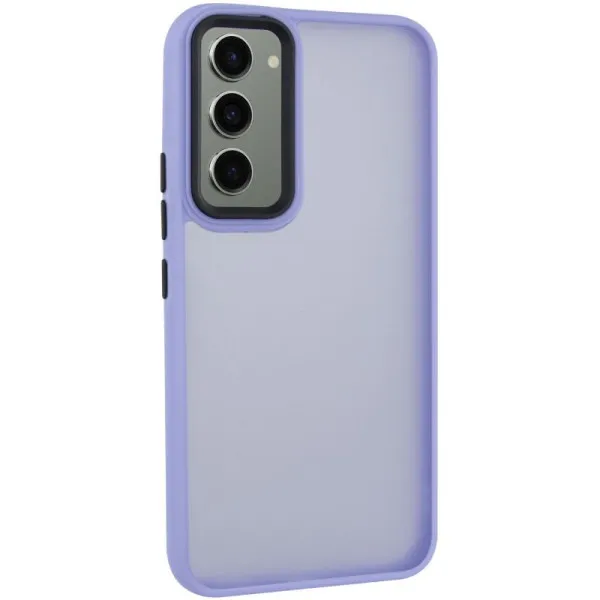 Чехол TPU+PC Lyon Frosted для Samsung Galaxy A55 — Фиолетовый — фото 1 Чехол TPU+PC Lyon Frosted для Samsung Galaxy A55 — Фиолетовый — фото 1