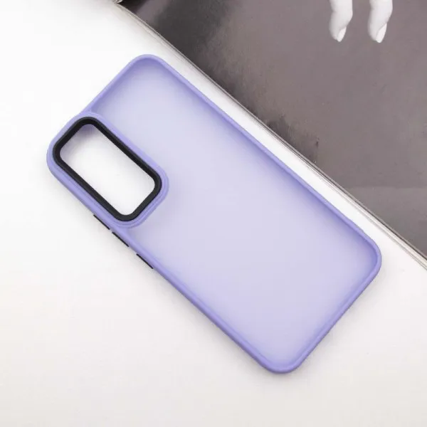 Чехол TPU+PC Lyon Frosted для Samsung Galaxy A55 — Фиолетовый — фото 2 Чехол TPU+PC Lyon Frosted для Samsung Galaxy A55 — Фиолетовый — фото 2