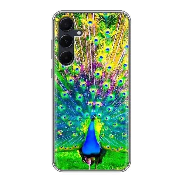 Чехол с принтом «Яркий Павлин» для Samsung Galaxy A55 Чехол с принтом «Яркий Павлин» для Samsung Galaxy A55
